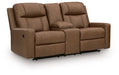 Mackmenville Reclining Loveseat with Console - U&U Home Budget Furniture (Carteret, NJ)