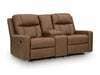 Mackmenville Reclining Loveseat with Console - U&U Home Budget Furniture (Carteret, NJ)