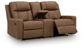 Mackmenville Reclining Loveseat with Console - U&U Home Budget Furniture (Carteret, NJ)