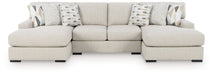 Laurelgrove Double Chaise Sectional - U&U Home Budget Furniture (Carteret, NJ)
