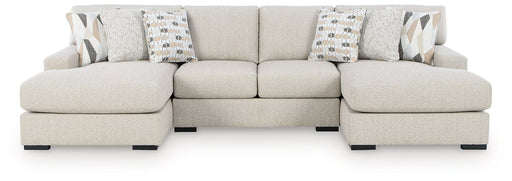 Laurelgrove Double Chaise Sectional - U&U Home Budget Furniture (Carteret, NJ)