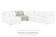 Laurelgrove Sectional with Chaise - U&U Home Budget Furniture (Carteret, NJ)
