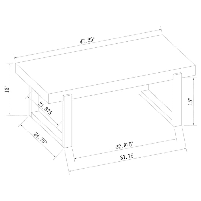 Pala Coffee Table Sets - U&U Home Budget Furniture (Carteret, NJ)