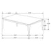 Mozzi Coffee Table Sets - U&U Home Budget Furniture (Carteret, NJ)