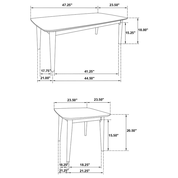 Radley Coffee Table Set - U&U Home Budget Furniture (Carteret, NJ)