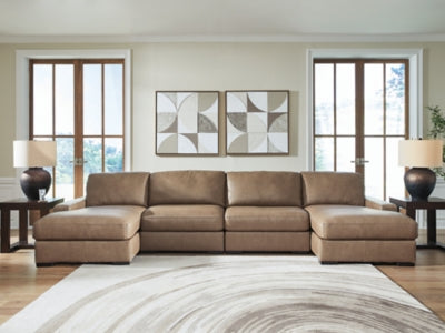 Veronella Double Chaise Sectional - U&U Home Budget Furniture (Carteret, NJ)