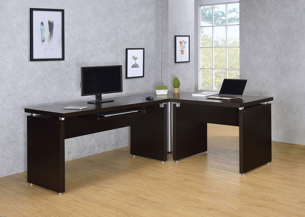 Skylar L-Shape Desks - U&U Home Budget Furniture (Carteret, NJ)