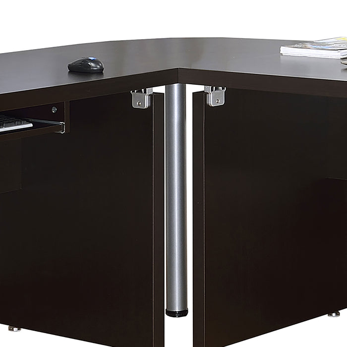 Skylar L-Shape Desks - U&U Home Budget Furniture (Carteret, NJ)