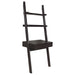 Colella 2-shelf Writing Ladder Desk Cappuccino - U&U Home Budget Furniture (Carteret, NJ)