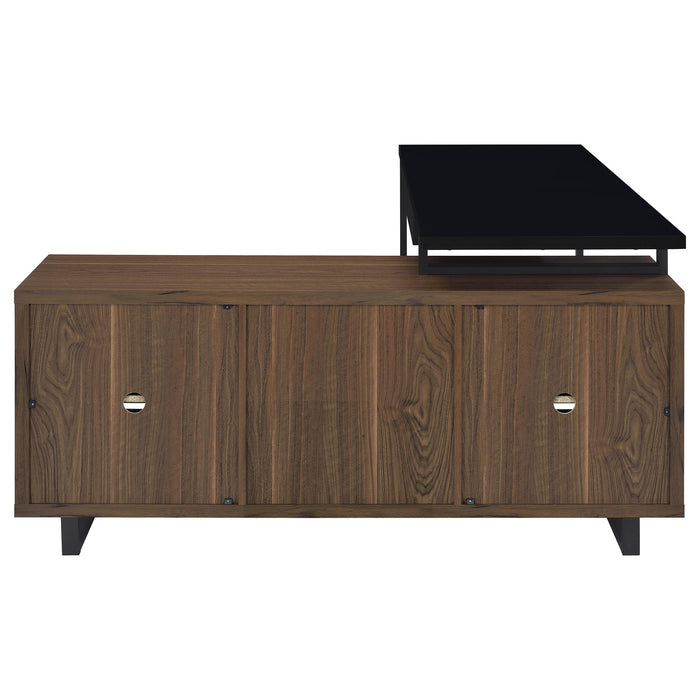 Maddox L-Shape Desk - U&U Home Budget Furniture (Carteret, NJ)