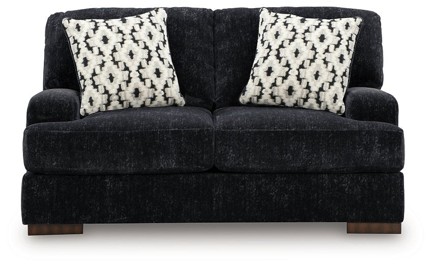 Whitmore Manor Loveseat - U&U Home Budget Furniture (Carteret, NJ)