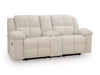 Orlen Reclining Loveseat with Console - U&U Home Budget Furniture (Carteret, NJ)