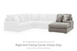 Lindon Sectional with Chaise - U&U Home Budget Furniture (Carteret, NJ)