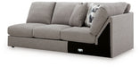 Lindon Sectional with Chaise - U&U Home Budget Furniture (Carteret, NJ)