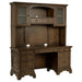 Hartshill Credenza with Hutch Burnished Oak - U&U Home Budget Furniture (Carteret, NJ)
