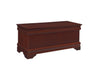 Pablo Rectangular Cedar Chest Warm Brown - U&U Home Budget Furniture (Carteret, NJ)