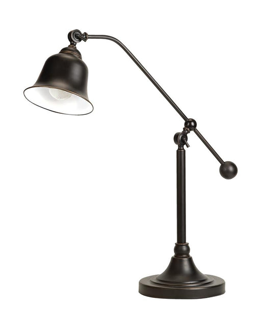 Eduardo Bell Shade Table Lamp Dark Bronze - U&U Home Budget Furniture (Carteret, NJ)