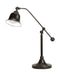 Eduardo Bell Shade Table Lamp Dark Bronze - U&U Home Budget Furniture (Carteret, NJ)