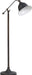 Eduardo Bell Shade Floor Lamp Dark Bronze - U&U Home Budget Furniture (Carteret, NJ)