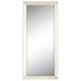 Barnett Rectangular Floor Mirror Silver - U&U Home Budget Furniture (Carteret, NJ)