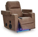 Lorrenton Power Glider Recliner with Audio System - U&U Home Budget Furniture (Carteret, NJ)