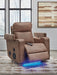 Lorrenton Power Glider Recliner with Audio System - U&U Home Budget Furniture (Carteret, NJ)