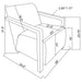 Diego Accent Chair - U&U Home Budget Furniture (Carteret, NJ)