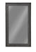 Cragen Rectangle Bold Contoured Frame Floor Mirror Brown - U&U Home Budget Furniture (Carteret, NJ)