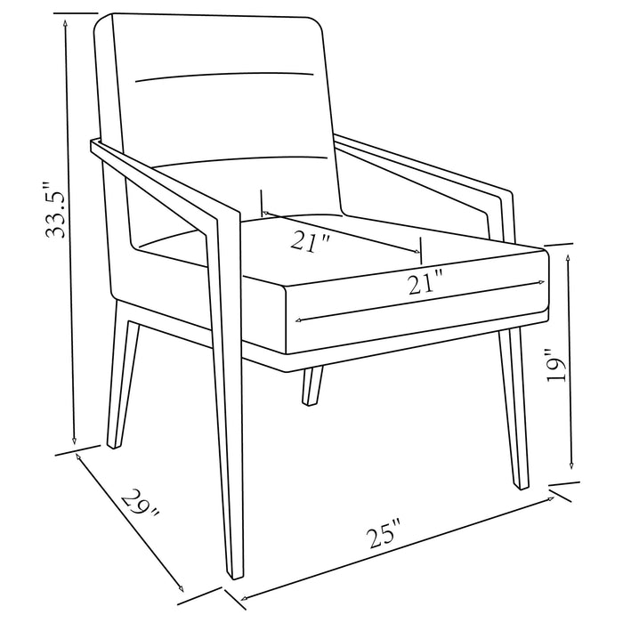 Kirra Accent Chair - U&U Home Budget Furniture (Carteret, NJ)