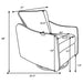 Madia Accent Chair - U&U Home Budget Furniture (Carteret, NJ)