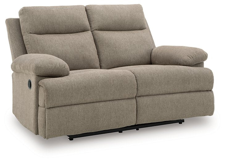 Side-Swipe Reclining Loveseat - U&U Home Budget Furniture (Carteret, NJ)
