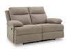 Side-Swipe Reclining Loveseat - U&U Home Budget Furniture (Carteret, NJ)