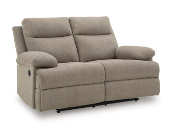Side-Swipe Reclining Loveseat - U&U Home Budget Furniture (Carteret, NJ)