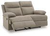 Side-Swipe Reclining Loveseat - U&U Home Budget Furniture (Carteret, NJ)