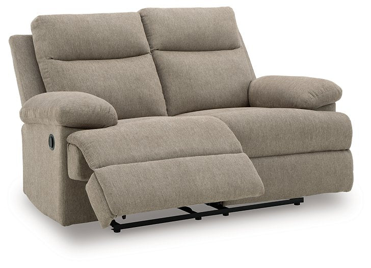 Side-Swipe Reclining Loveseat - U&U Home Budget Furniture (Carteret, NJ)