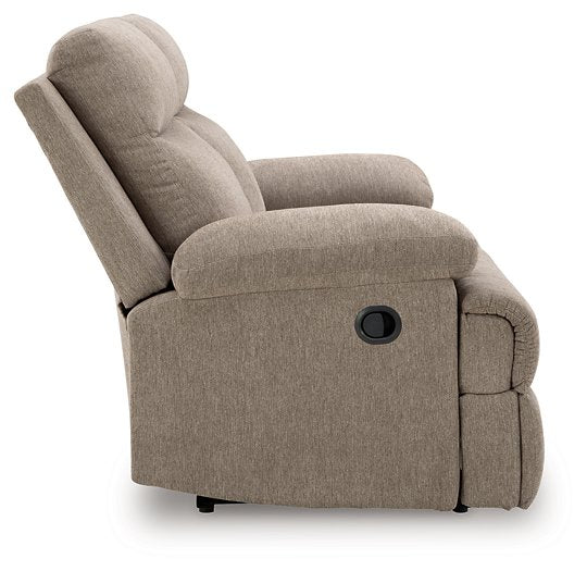 Side-Swipe Reclining Loveseat - U&U Home Budget Furniture (Carteret, NJ)