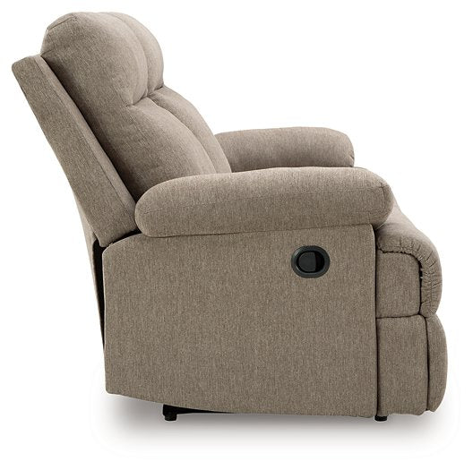Side-Swipe Reclining Sofa with Drop Down Table - U&U Home Budget Furniture (Carteret, NJ)