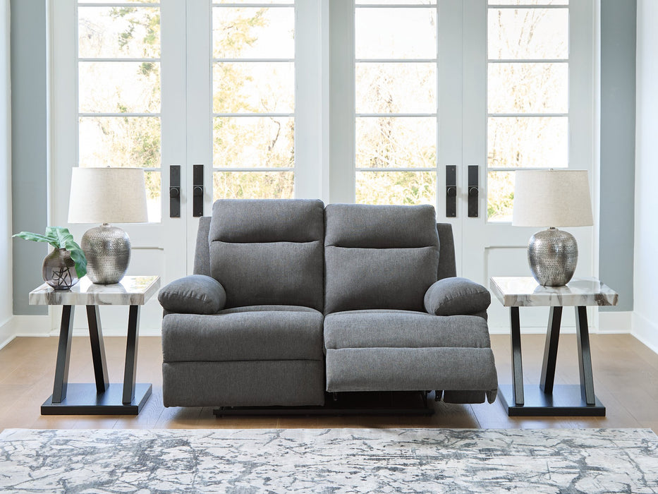Side-Swipe Reclining Loveseat - U&U Home Budget Furniture (Carteret, NJ)