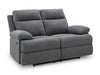 Side-Swipe Reclining Loveseat - U&U Home Budget Furniture (Carteret, NJ)