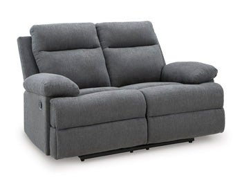 Side-Swipe Reclining Loveseat - U&U Home Budget Furniture (Carteret, NJ)