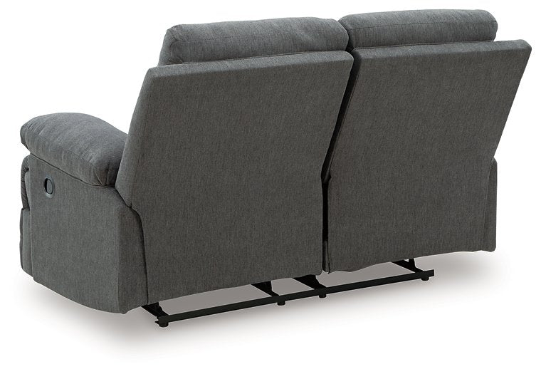 Side-Swipe Reclining Loveseat - U&U Home Budget Furniture (Carteret, NJ)