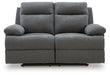Side-Swipe Reclining Loveseat - U&U Home Budget Furniture (Carteret, NJ)