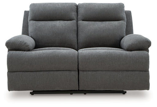 Side-Swipe Reclining Loveseat - U&U Home Budget Furniture (Carteret, NJ)
