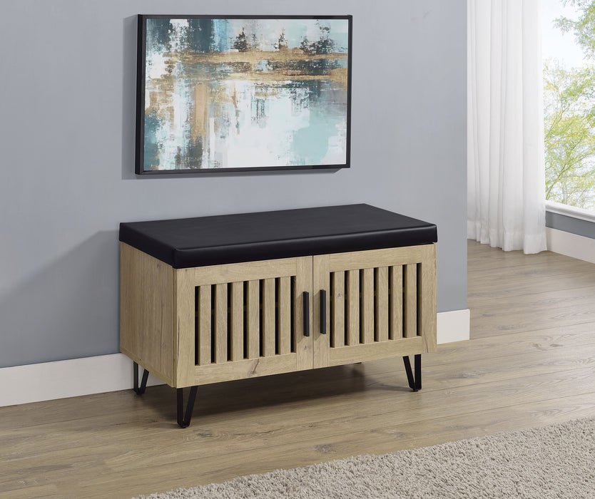 Brixton Storage Benches - U&U Home Budget Furniture (Carteret, NJ)
