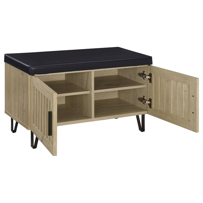 Brixton Storage Benches - U&U Home Budget Furniture (Carteret, NJ)
