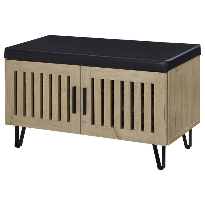 Brixton Storage Benches - U&U Home Budget Furniture (Carteret, NJ)
