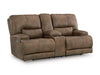 Beckley Place Power Reclining Loveseat with Console - U&U Home Budget Furniture (Carteret, NJ)