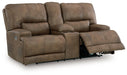 Beckley Place Power Reclining Loveseat with Console - U&U Home Budget Furniture (Carteret, NJ)