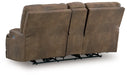Beckley Place Power Reclining Loveseat with Console - U&U Home Budget Furniture (Carteret, NJ)