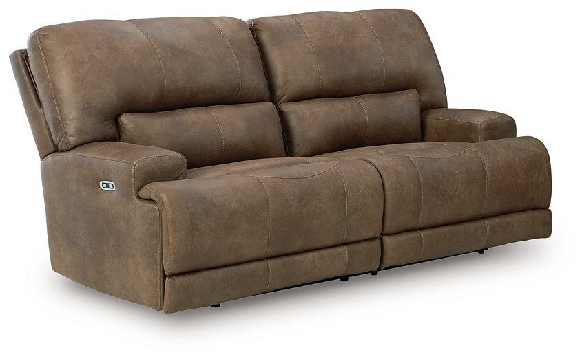 Beckley Place Power Reclining Sofa - U&U Home Budget Furniture (Carteret, NJ)